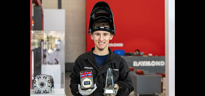 Raymond Corporation Welder Takes First Place In International Competition